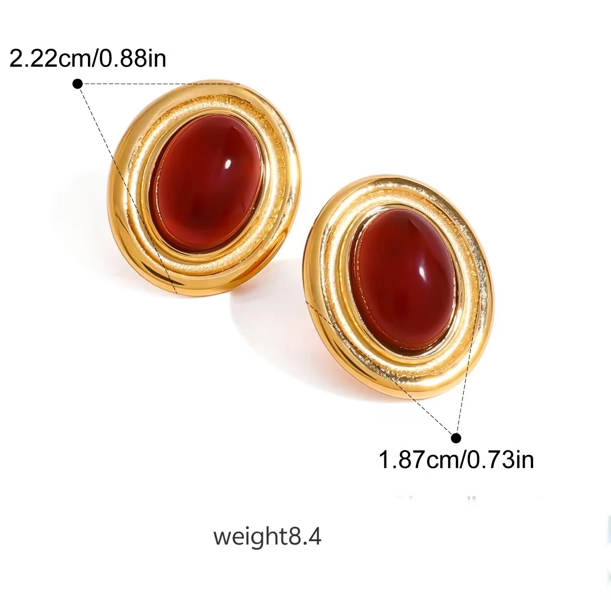 Éclat Rubis et Monture Satinée