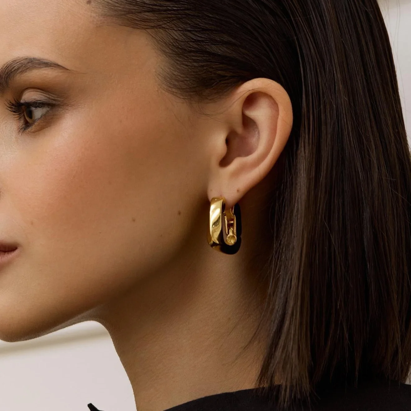 Boucles d'oreilles rétro géométrique