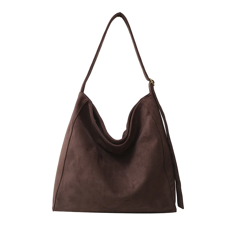 sac cabas rétro en daim