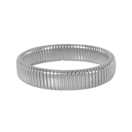 Bracelet à anneaux à rayures verticales