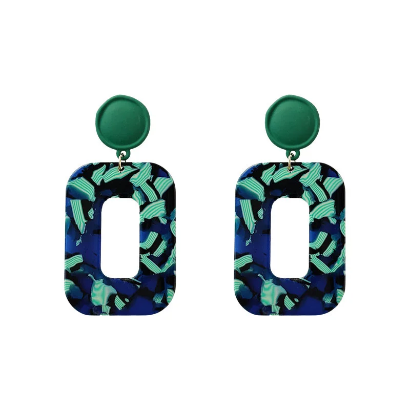 B.V- Boucles d'oreilles aiguilles en argent faites à la main