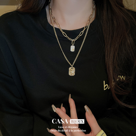 Collier inspiré par la mode estivale