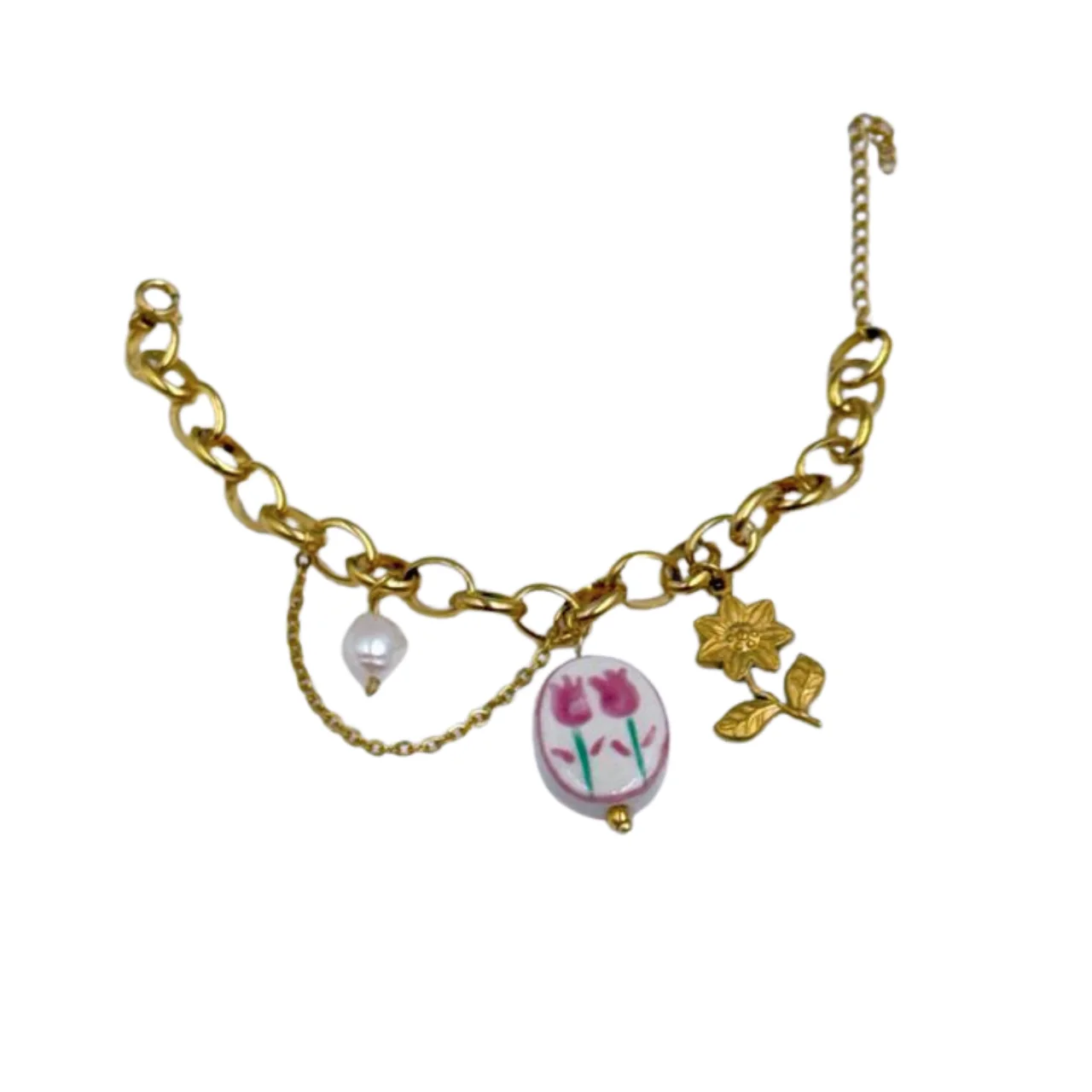 Pink Garden & Wildflower