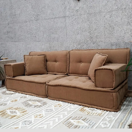 Canapé modulable en toile – Module pour salon moderne et personnalisable