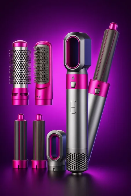 أداة تصفيف الشعر 5 في 1