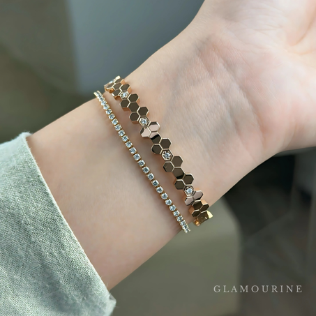 Bracelet Honey Glow - Rose Gold