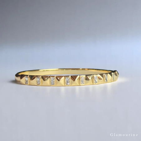 Bracelet DIAMOND PYRAMID BANGLE