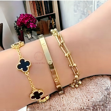 TRIO bracelet et deux gourmette