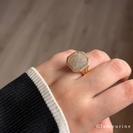 Bague -Rosalia- en rose gold