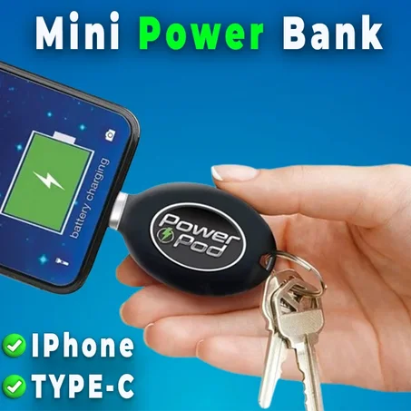 Porte-clés Mini Power Bank