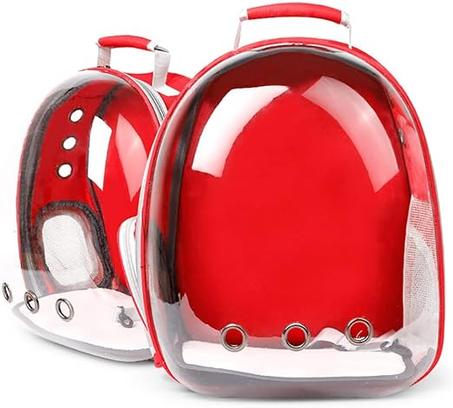 شنطة ظهر لحمل الطيور او القطط