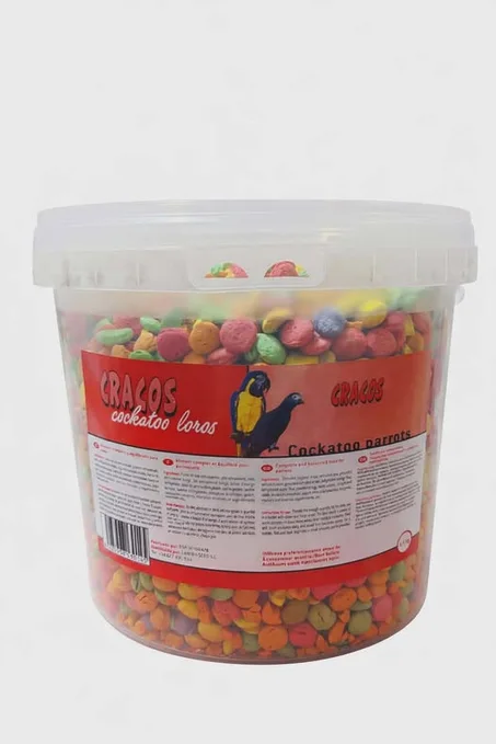 بيلِت كبير ليندو للببغاوات – غذاء كامل ومتوازن وزن1500 جرام