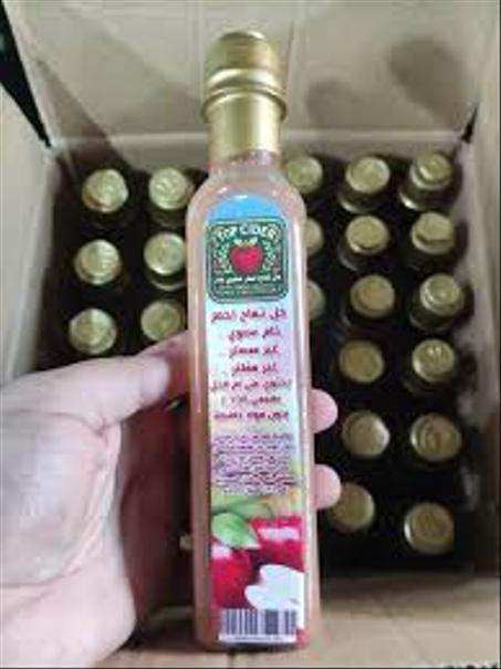 خل تفاح طبيعي