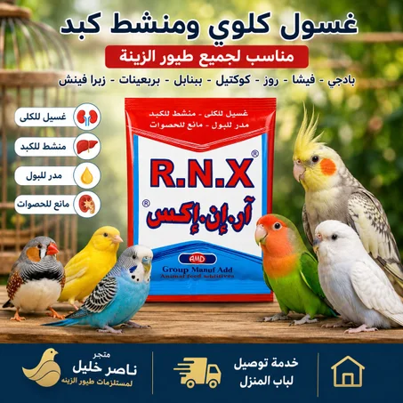 ار ان اكس  R N X    غسول كلوي ومنشط كبد