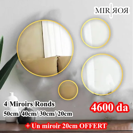 Pack miroirs ronds