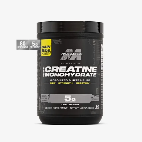 Muscletech Platinum 100% Creatine monohydrate, 400G