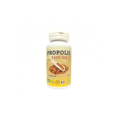 PROPOLIS 1500 MG - ORIGINAIRE DE FRANCE - 100 Gélules - Jusqu’à 3 mois de bienfaits