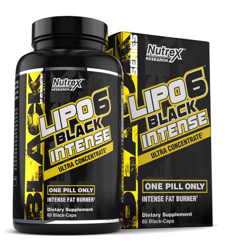 LIPO 6 BLACK INTENSE - 60 CAPSULES - NUTREX