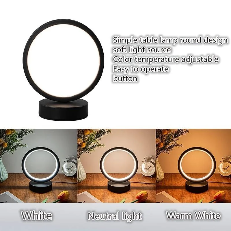 Veilleuse table de nuit Led 3000k-4000k-6500k