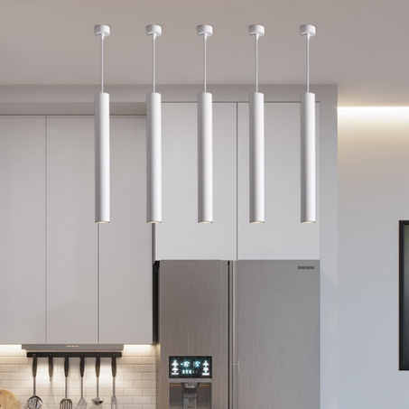 Suspension Gu10 BLANC