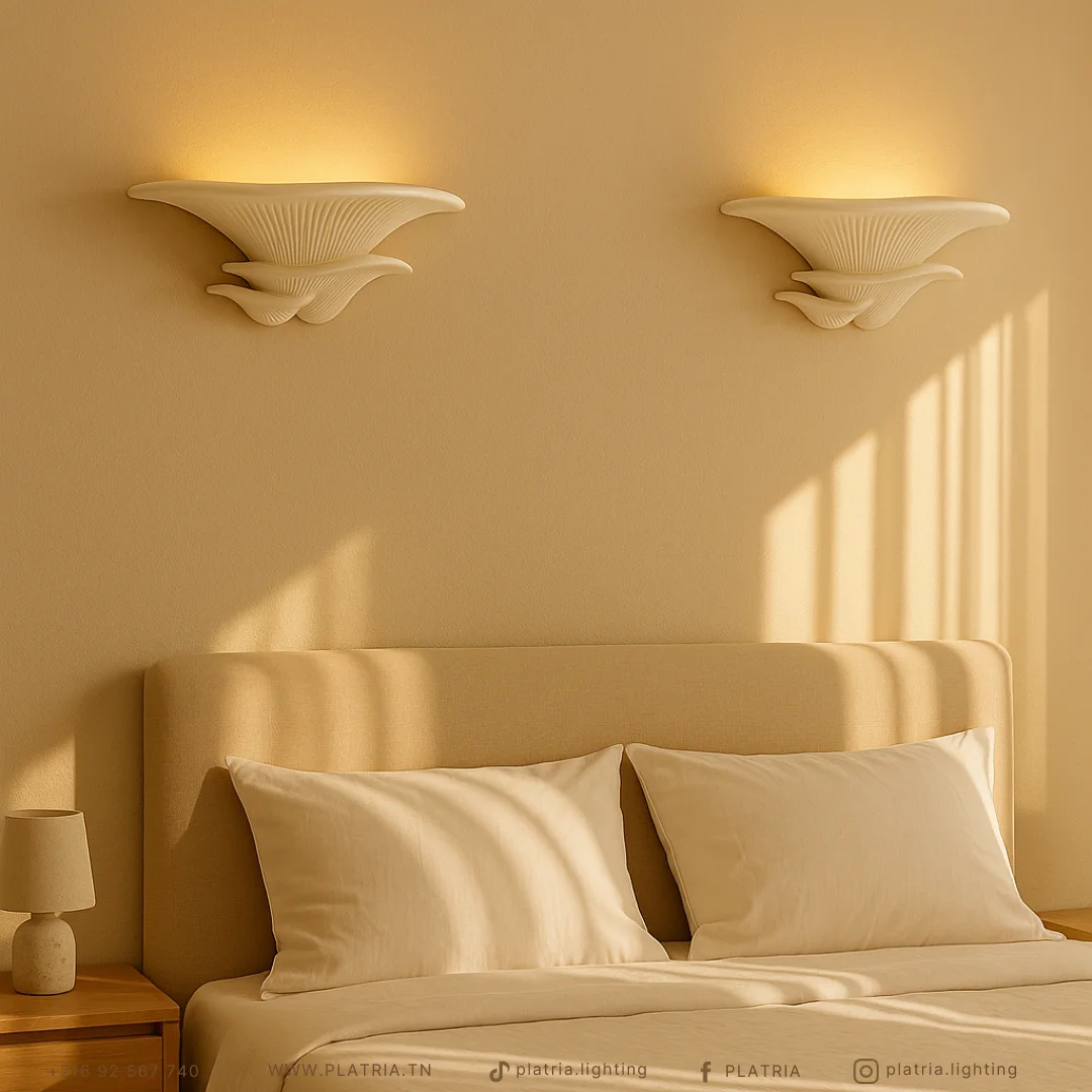 Applique Mural CHAMPIGNON en platre
