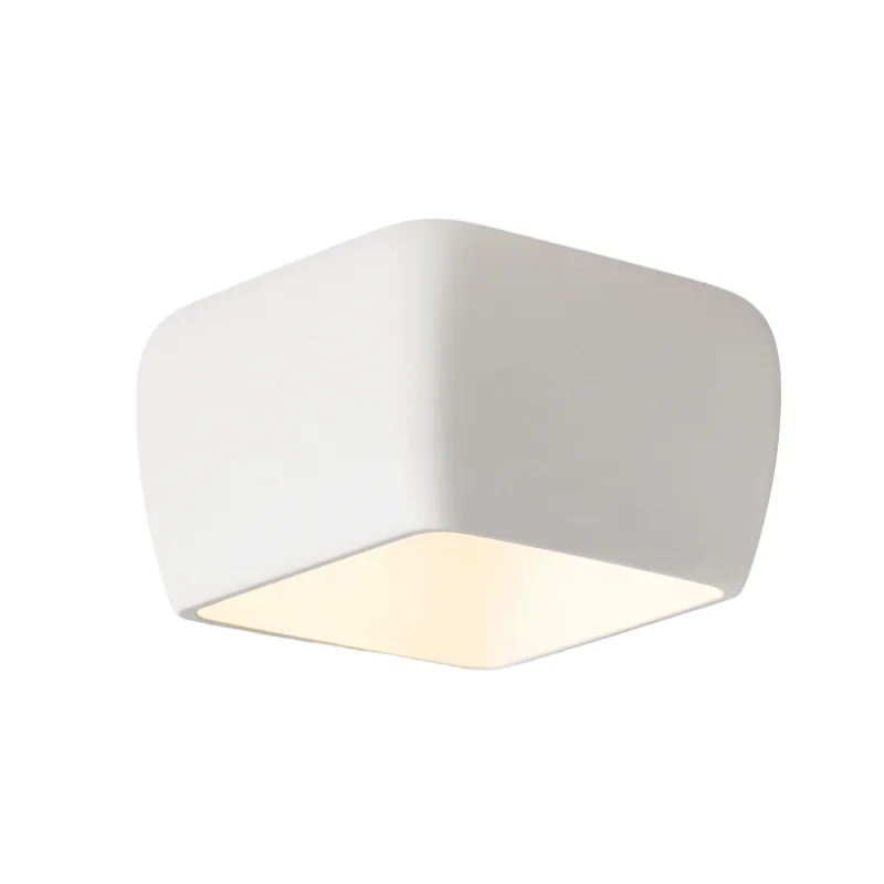 Spot Apparent Carré en platre 12*12cm
