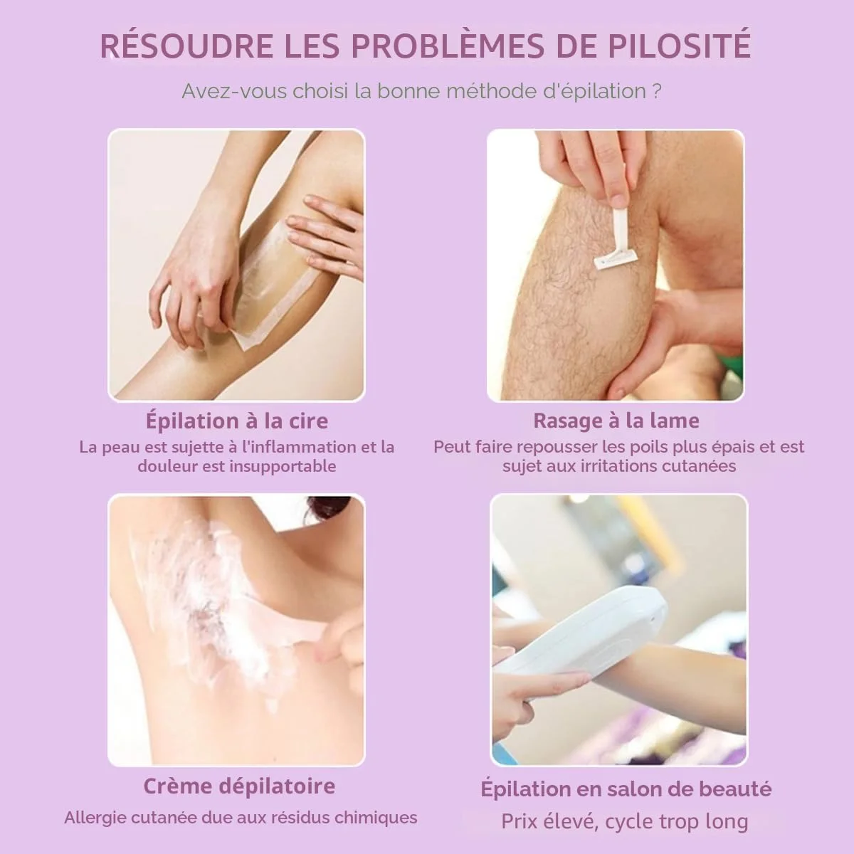 Epilateur Electrique Femme, 5 en 1