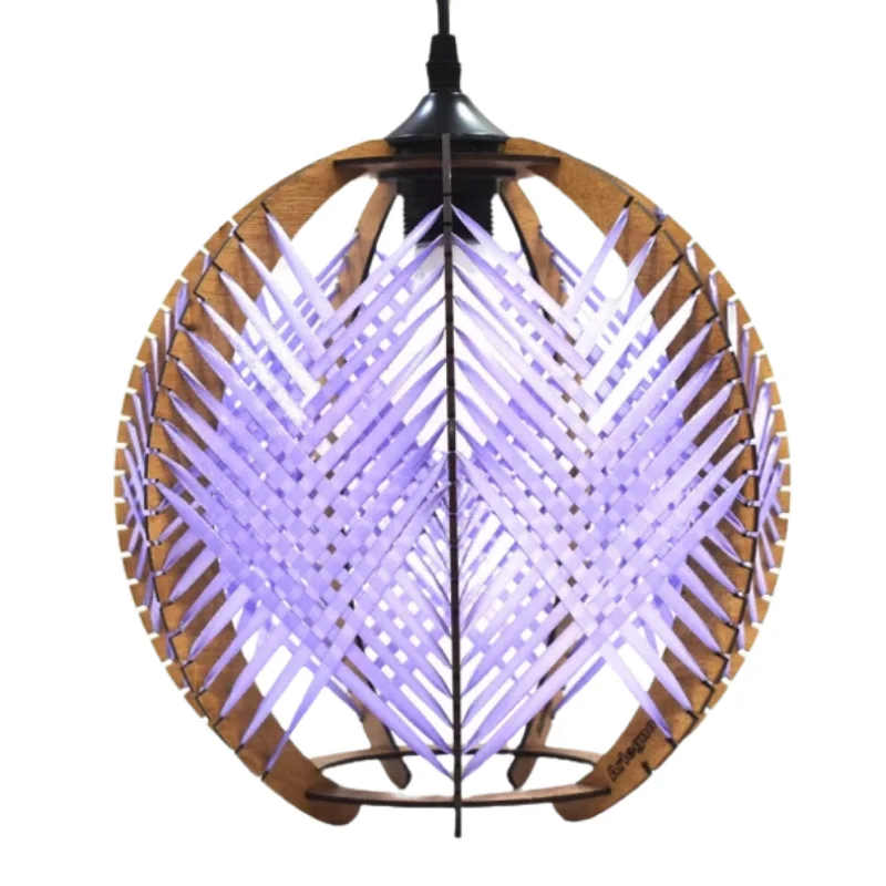 Lustre décoré avec fil