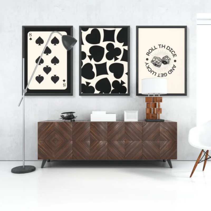 collection d’art mural abstrait 40 * 60 cm