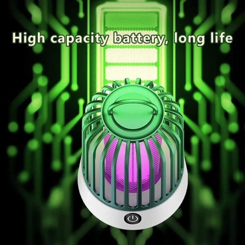 Lampe anti-moustique rechargeable