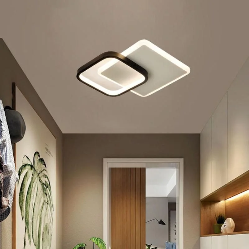 Petit Plafonnier LED Carré Design (24W)