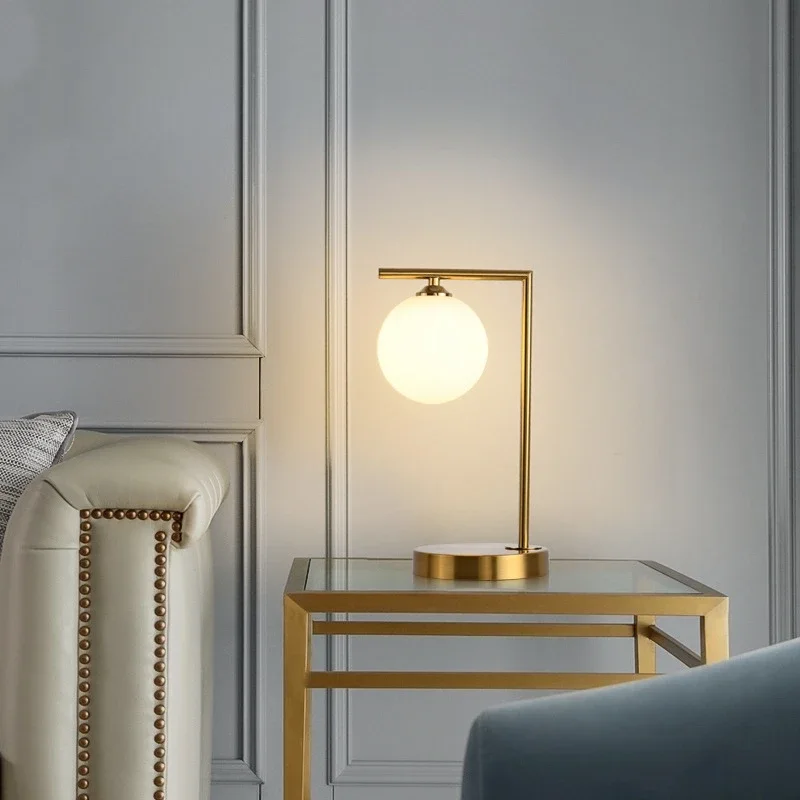 Veilleuse table de nuit gold E27 RTD01