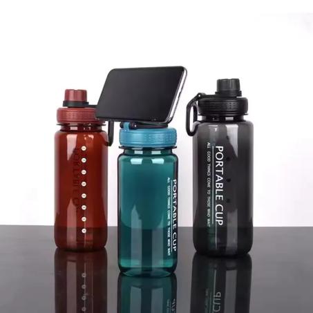 Bouteille d'Eau avec Support de Téléphone