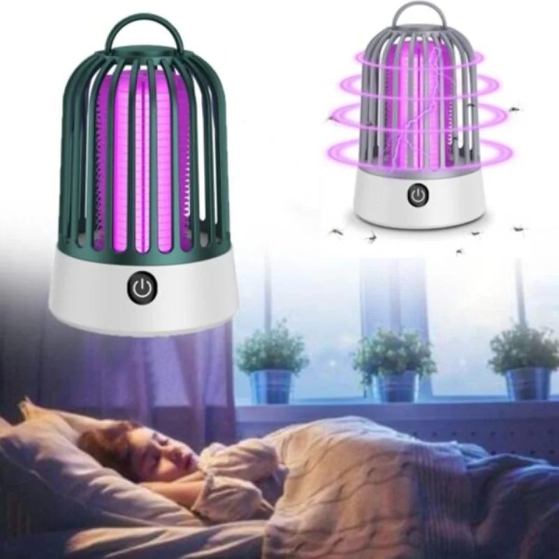 Lampe anti-moustique rechargeable