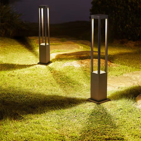 Potlet Led carré 7W noir IP65 3000k