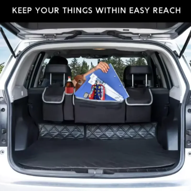 Organiseur de voiture avec 4 poches