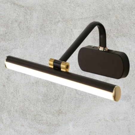 Éclairage led noir de salle de Bain