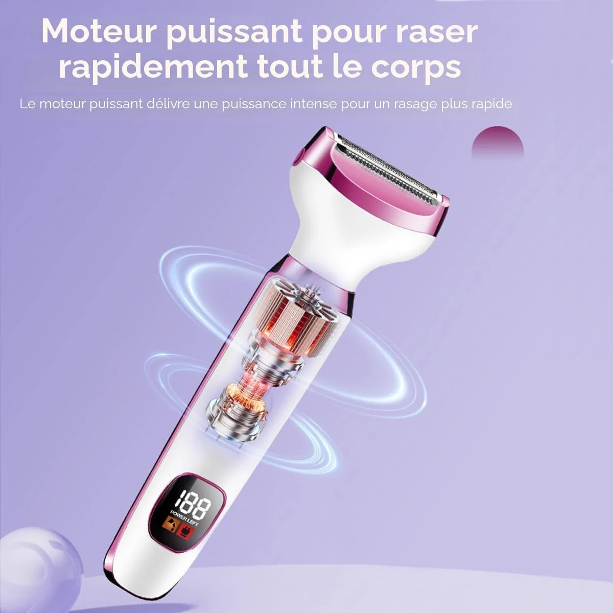 Epilateur Electrique Femme, 5 en 1