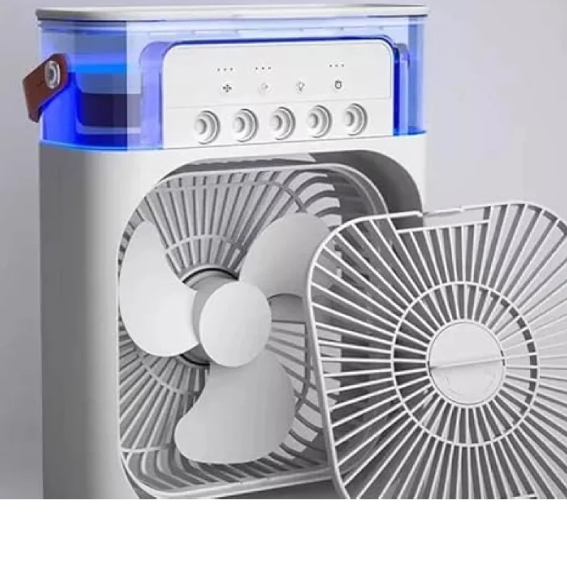 Refroidisseur d’air, humidificateur, ventilateur d’hydrorefroidissement, réglage de l’air portable pour le bureau, 3 vitesses
