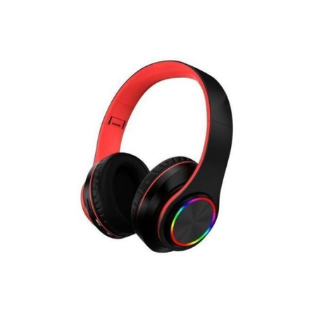 Casque B39 Bluetooth Compatible Avec Smartphone /Ordinateur-noir &rouge