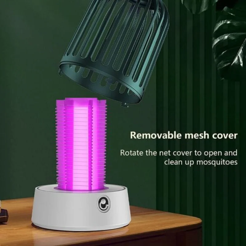 Lampe anti-moustique rechargeable