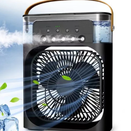 Refroidisseur d’air, humidificateur, ventilateur d’hydrorefroidissement, réglage de l’air portable pour le bureau, 3 vitesses