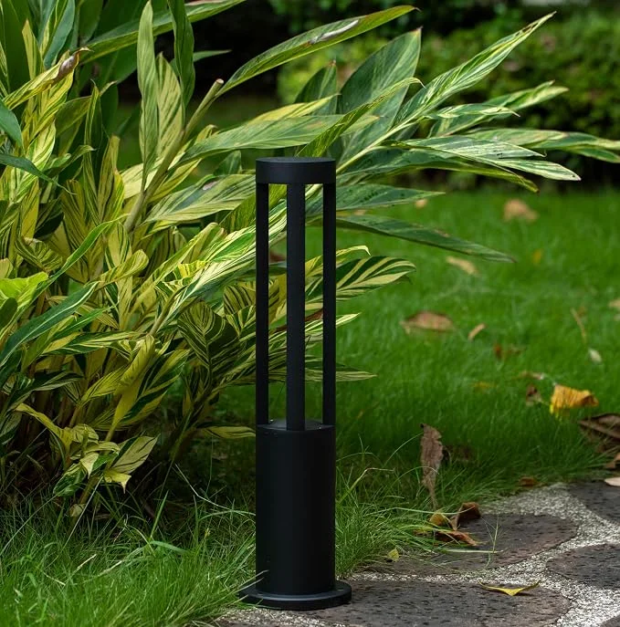 Potlet Rond Noir GU10 – Élégance & Éclairage Extérieur