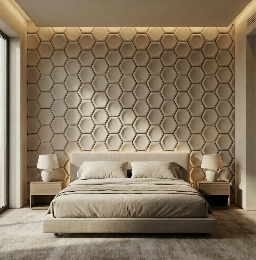 Revetement Mural HEXAGONAL