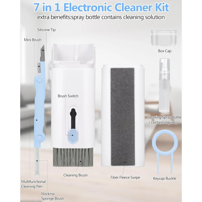 Kit de Nettoyage Multifonctionnel 7 en 1