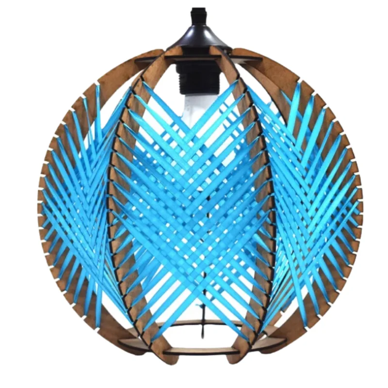 Lustre décoré avec fil