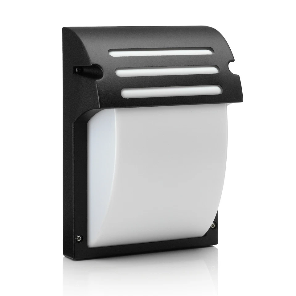 Applique Murale Extérieure IP65 – Aluminium Noir