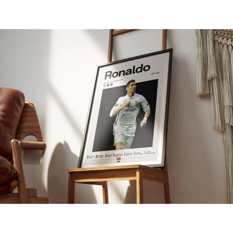 Cadre de Football – Portraits des plus grands joueurs