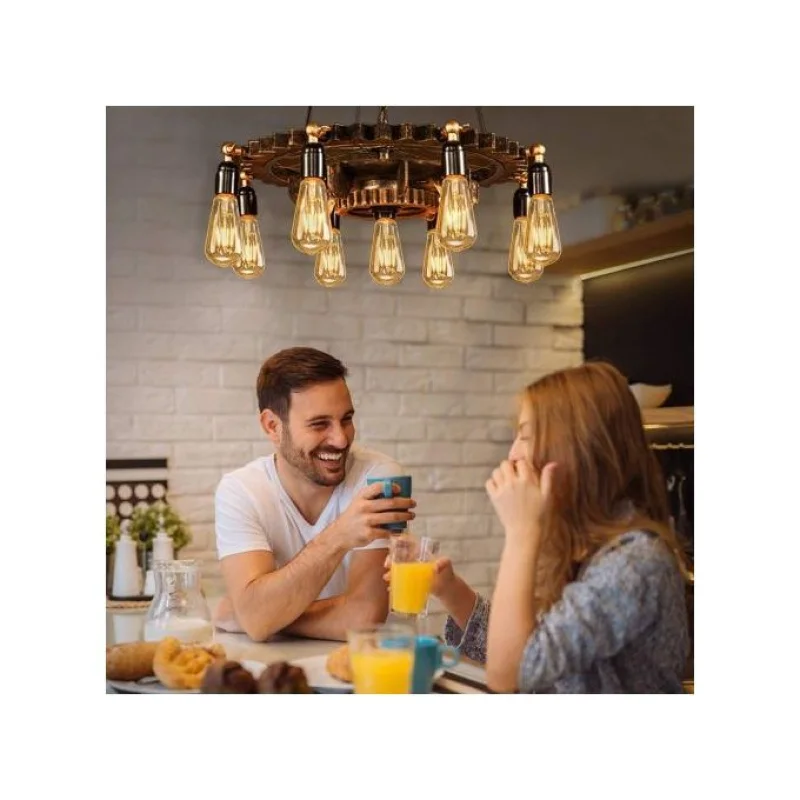 Lampe filament base E27 4W Lumière Jaune 3000k
