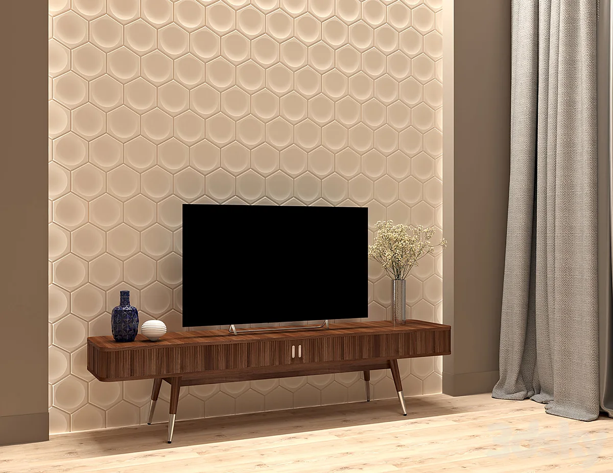 Revetement Mural HEXAGONAL